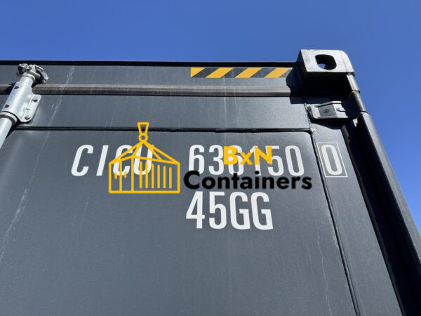 40′ x 8′ x 9.5′ Tall – New *High Cube Shipping/Storage Container – Wind and Watertight-GRAY - Image 3