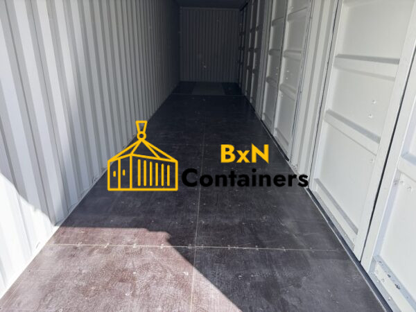 40′ x 8′ x 9.5′ Tall – New *High Cube Shipping/Storage Container – Wind and Watertight-GRAY - Image 11